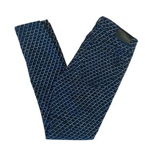 Armani Exchange Ankle Cropped Navy Blue Pant Size 27